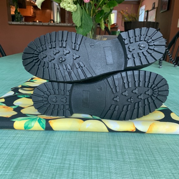 Ankle boot army green suede Sz 7 - Picture 2 of 3